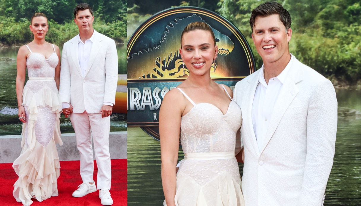 Scarlett Johansson e Colin Jost