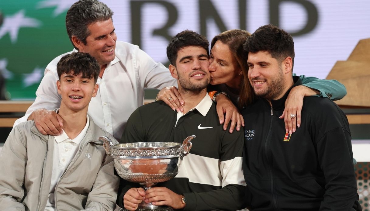 La famiglia di Carlos Alcaraz