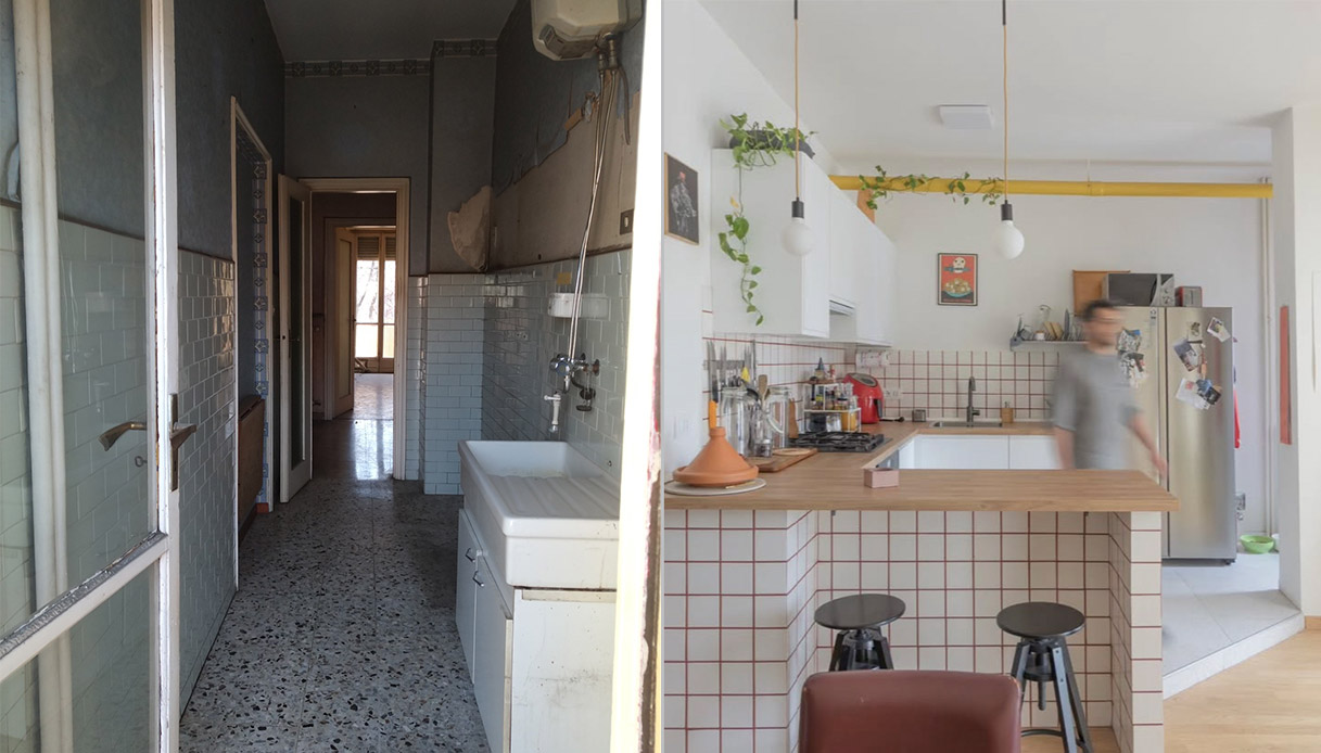 Ristrutturazione radicale della cucina