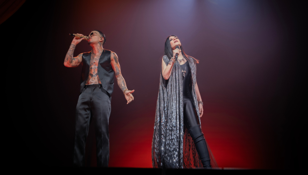 Rauw Alejandro e Laura Pausini